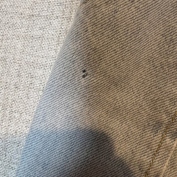 We the Free Tinsley Baggy High Rise Straight Leg Distresed Light Wash Size 28 - Picture 6 of 12